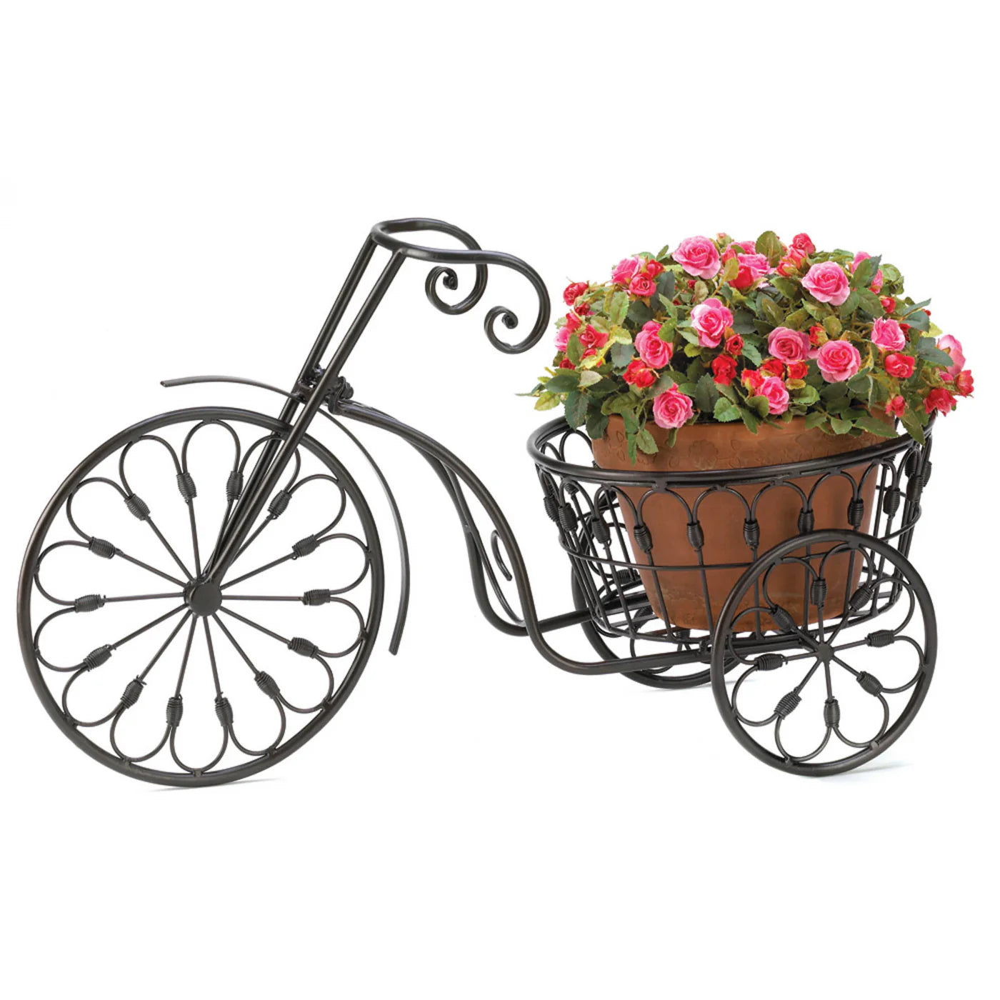 Iron Bicycle Plant Stand