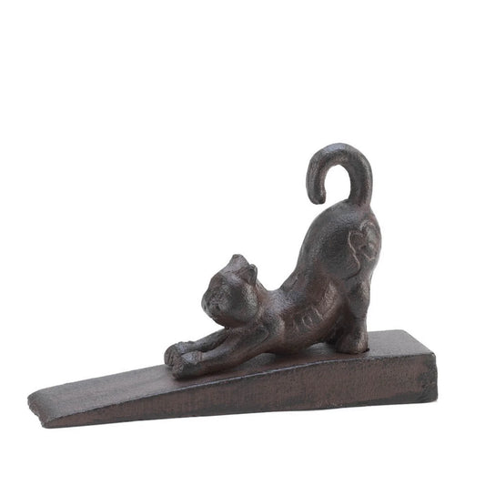 Cast Iron Kitty Cat Door Stop