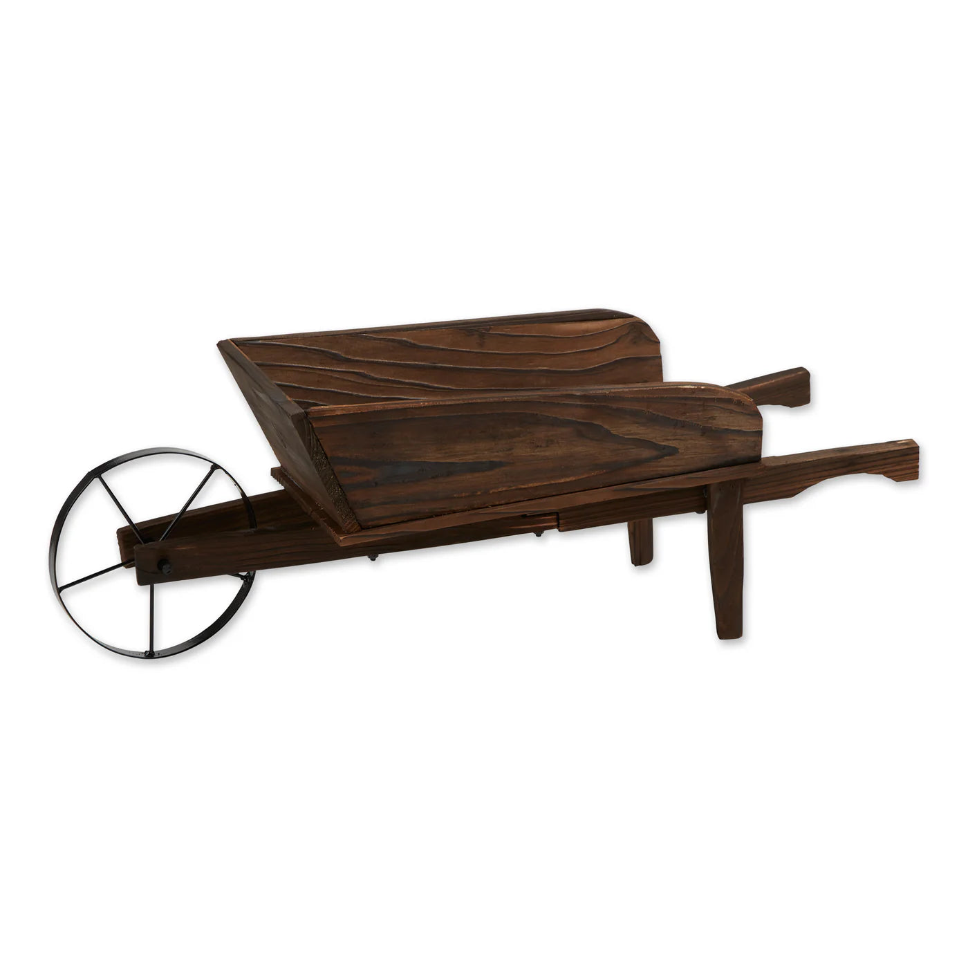 Fir Wood Country Flower Cart Planter