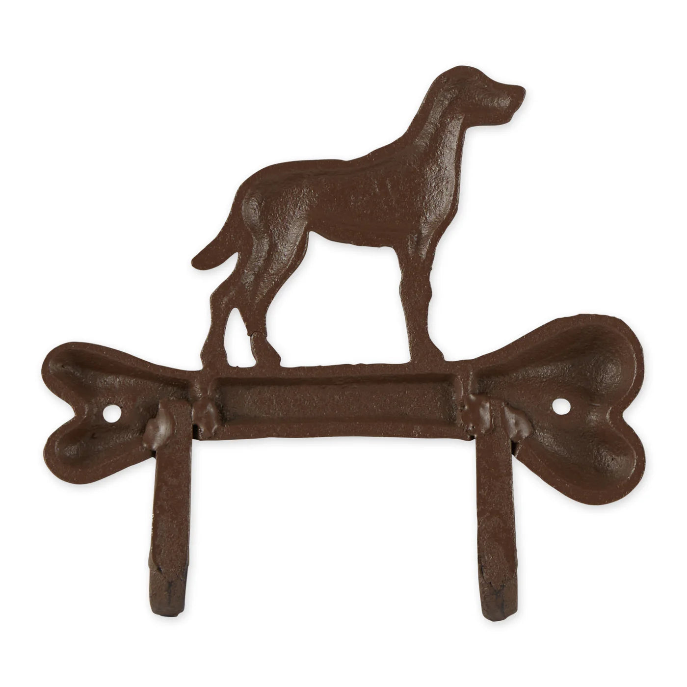 Cast Iron Dog with Bone Wall Hook