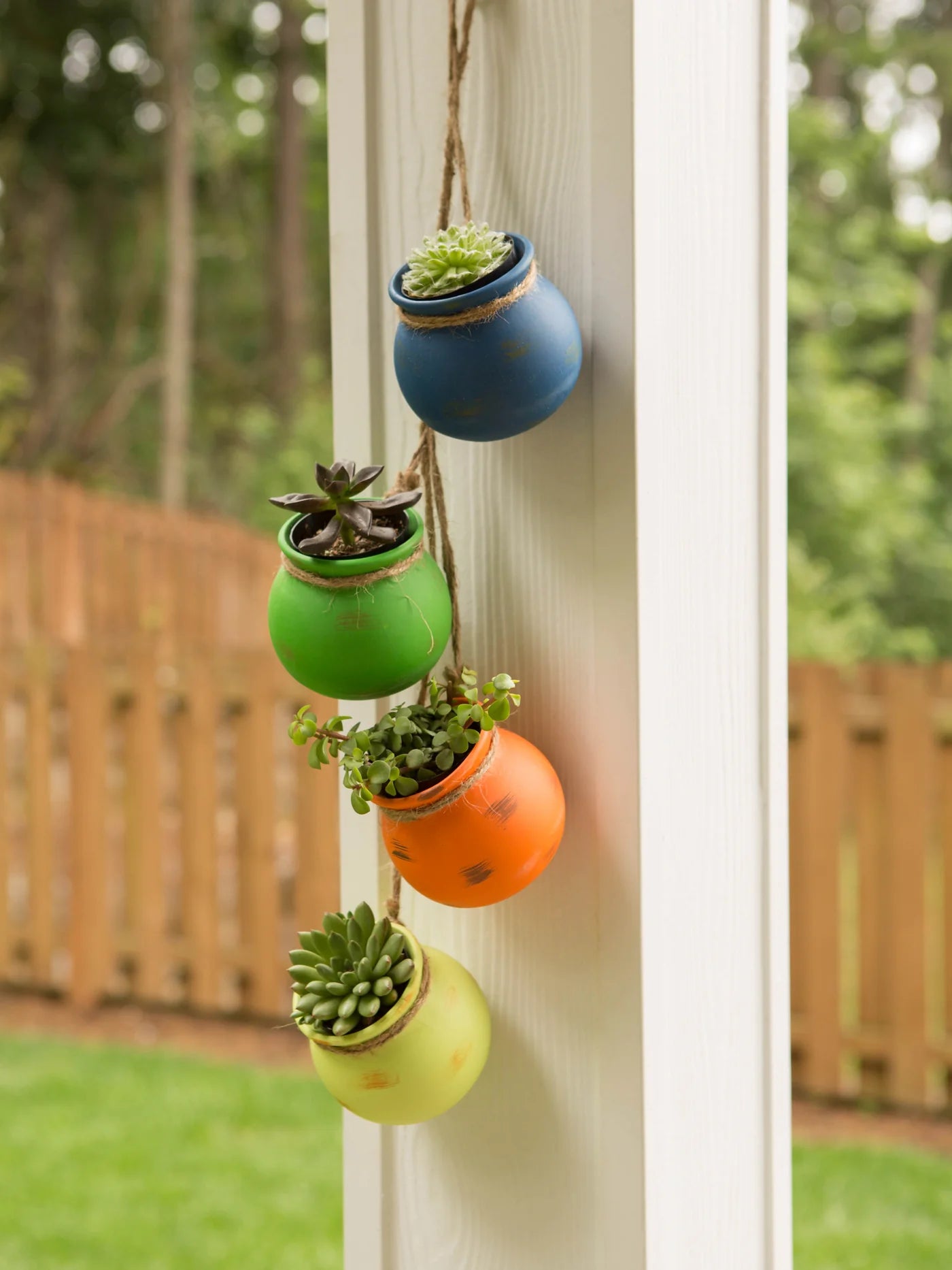 Terra Cotta Fiesta Dangling Pots