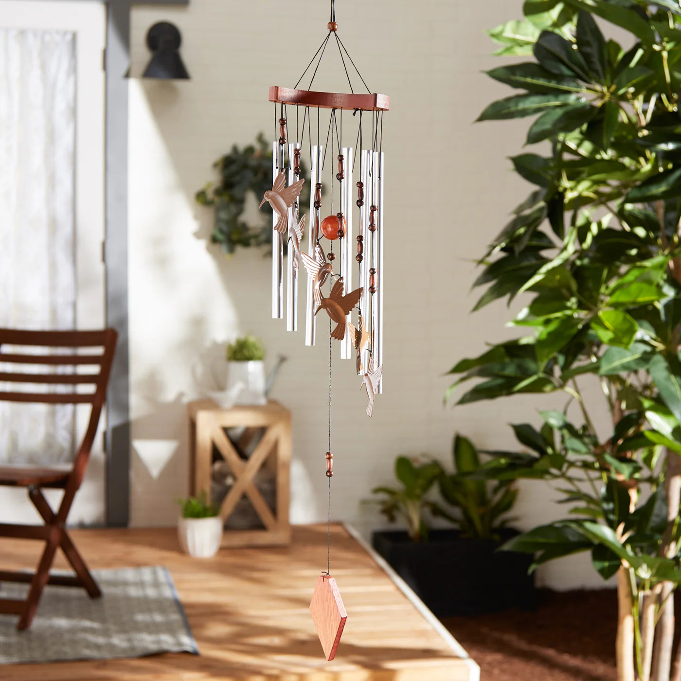 Hummingbird Flutter Wind Chime