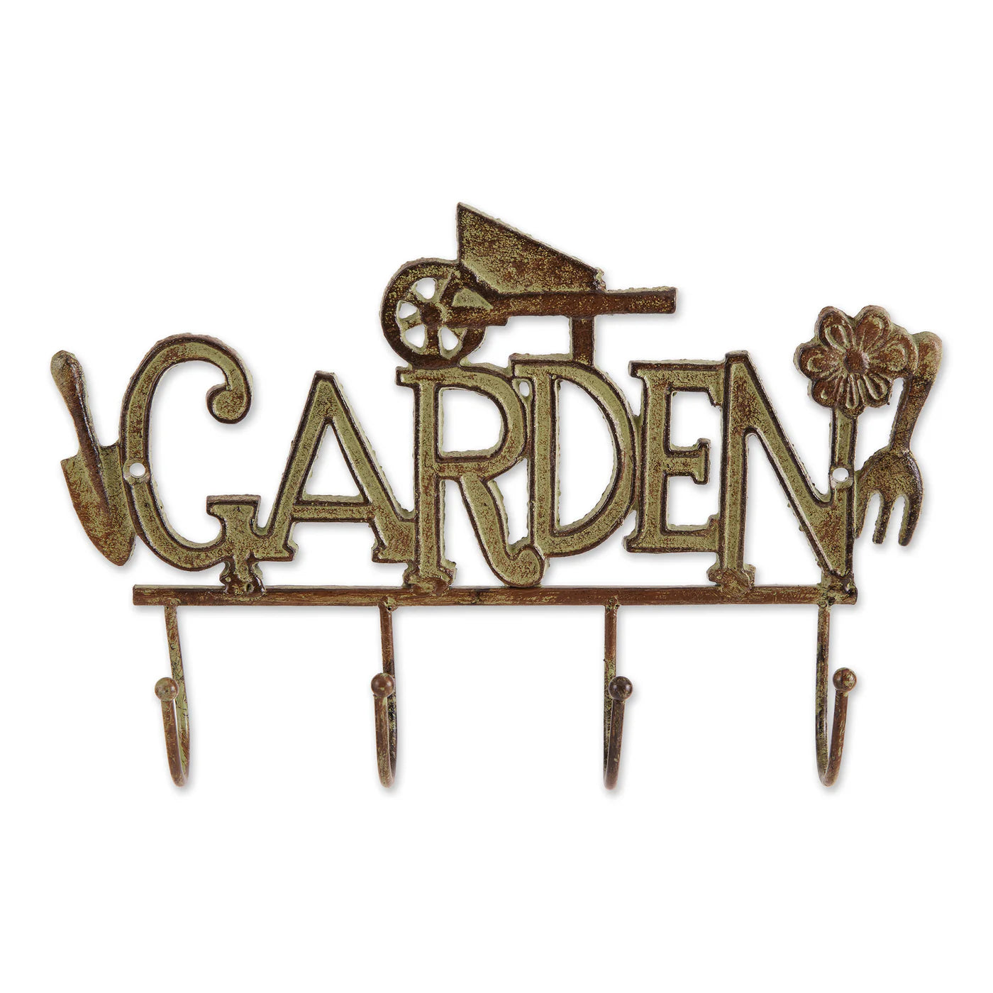 Cast Iron "Garden" Wall Hook