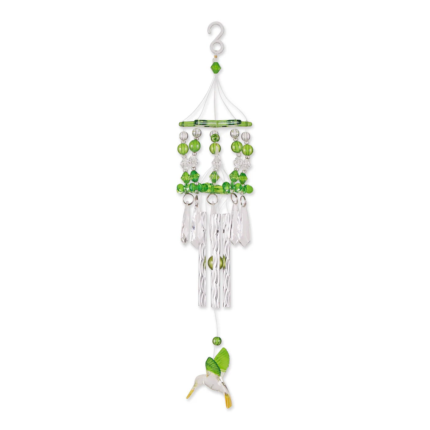 Green Hummingbird Wind Chime