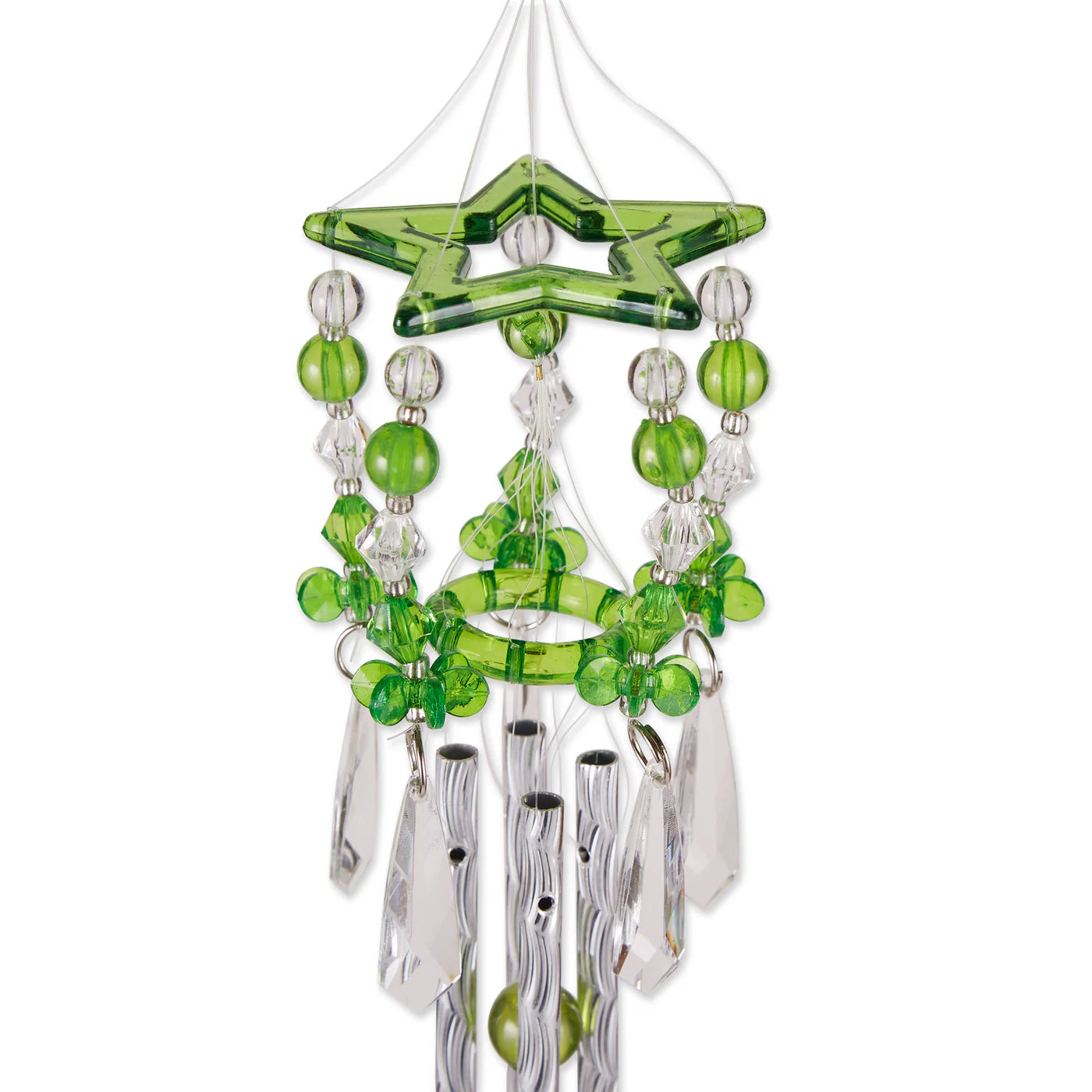 Green Hummingbird Wind Chime