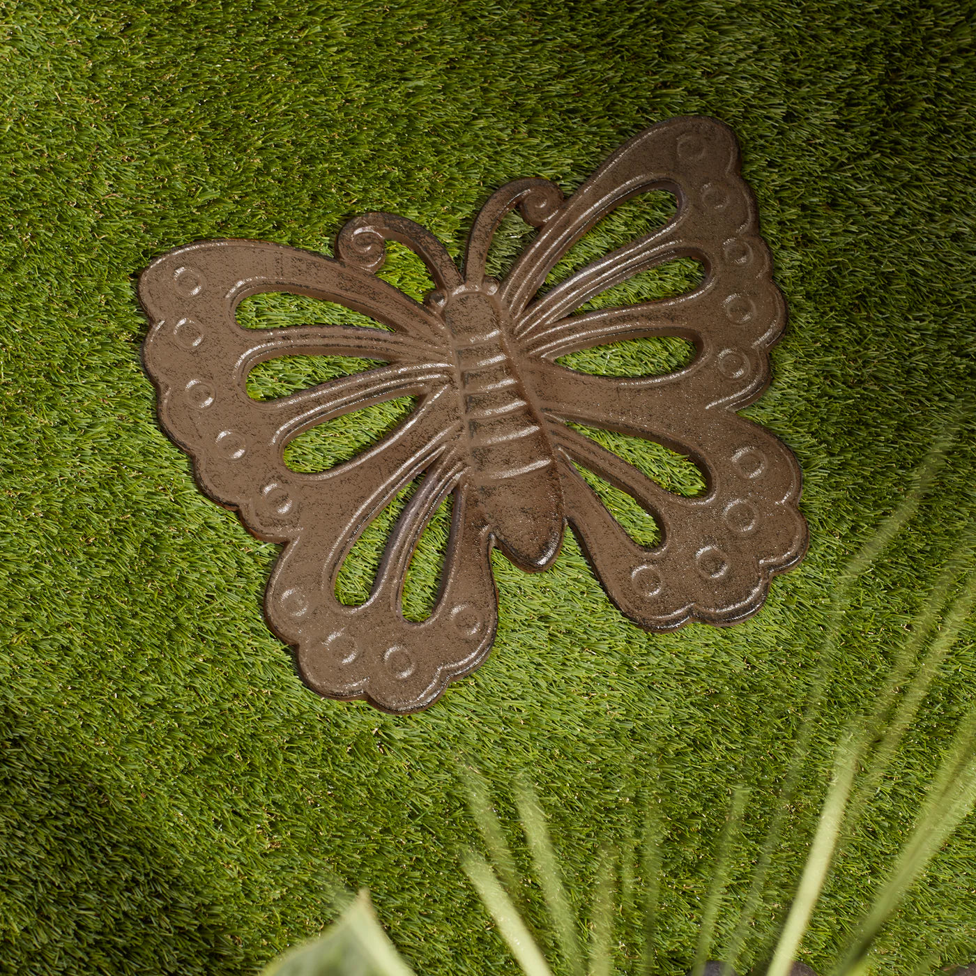 Cast Iron Butterfly Stepping Stone