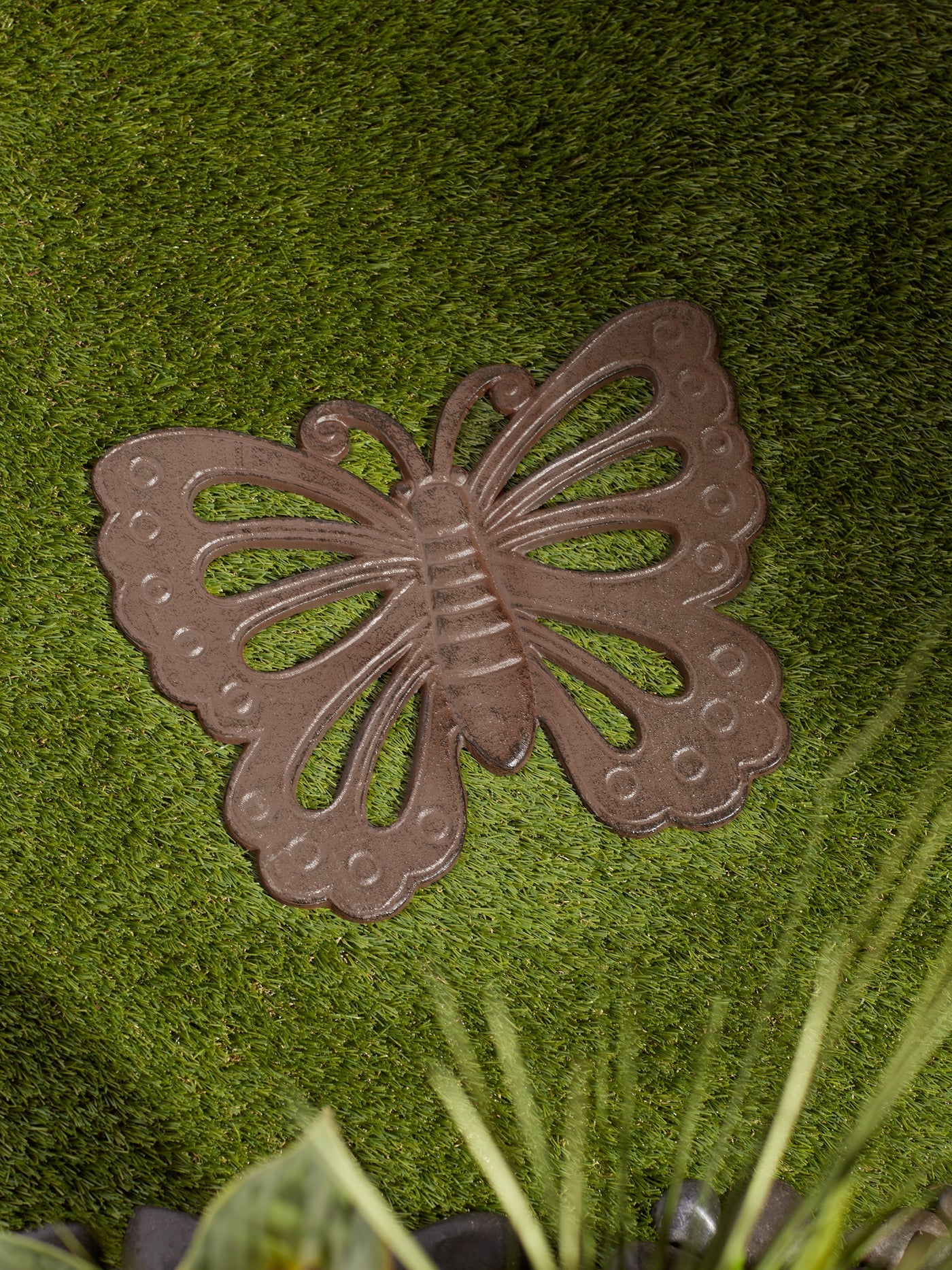 Cast Iron Butterfly Stepping Stone