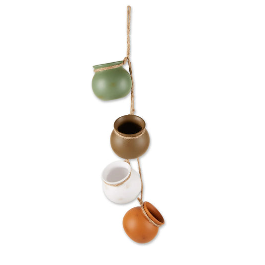 Terra Cotta Neutral Garden Dangling Mini Pots