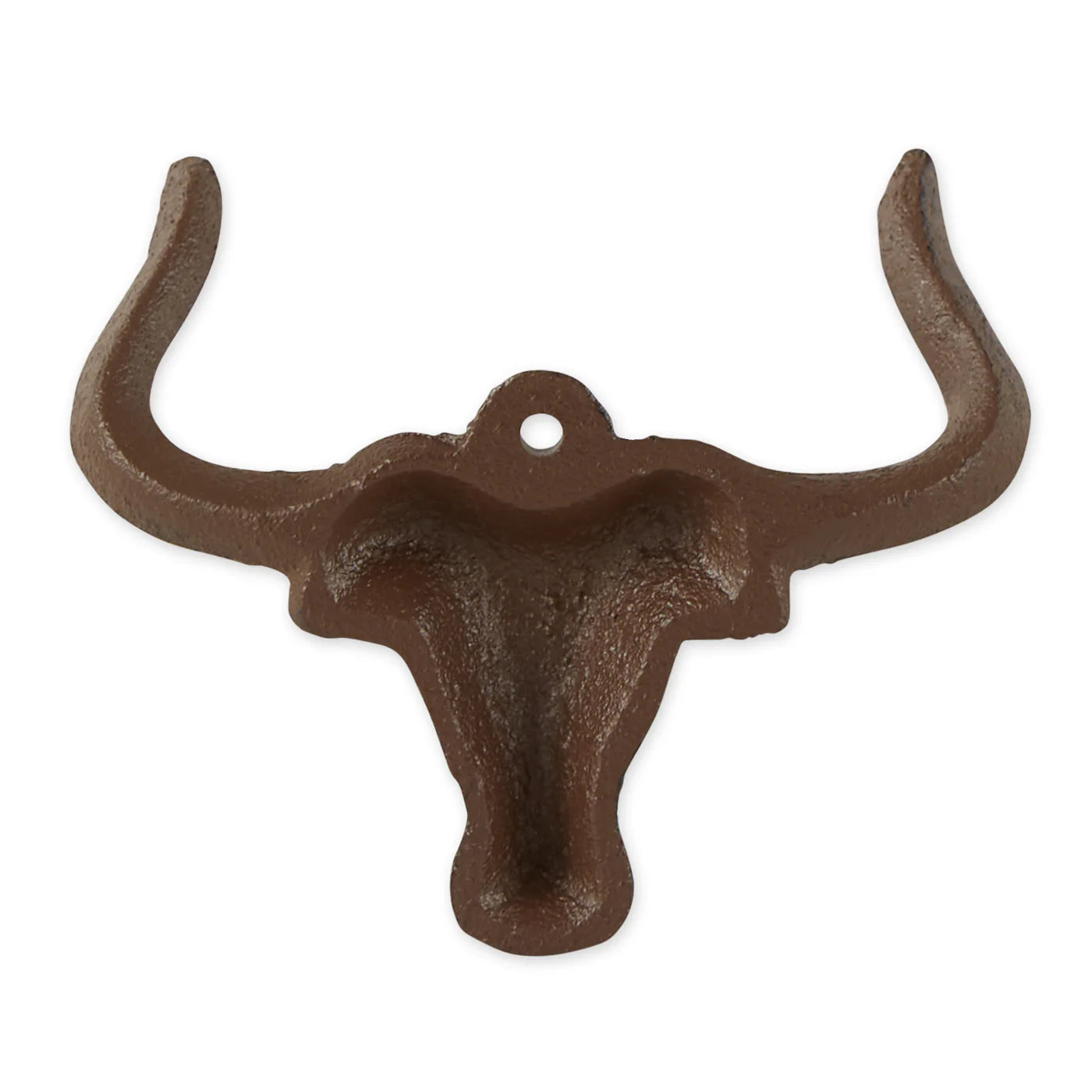 Cast Iron Ox Wall Hooks Set of Two