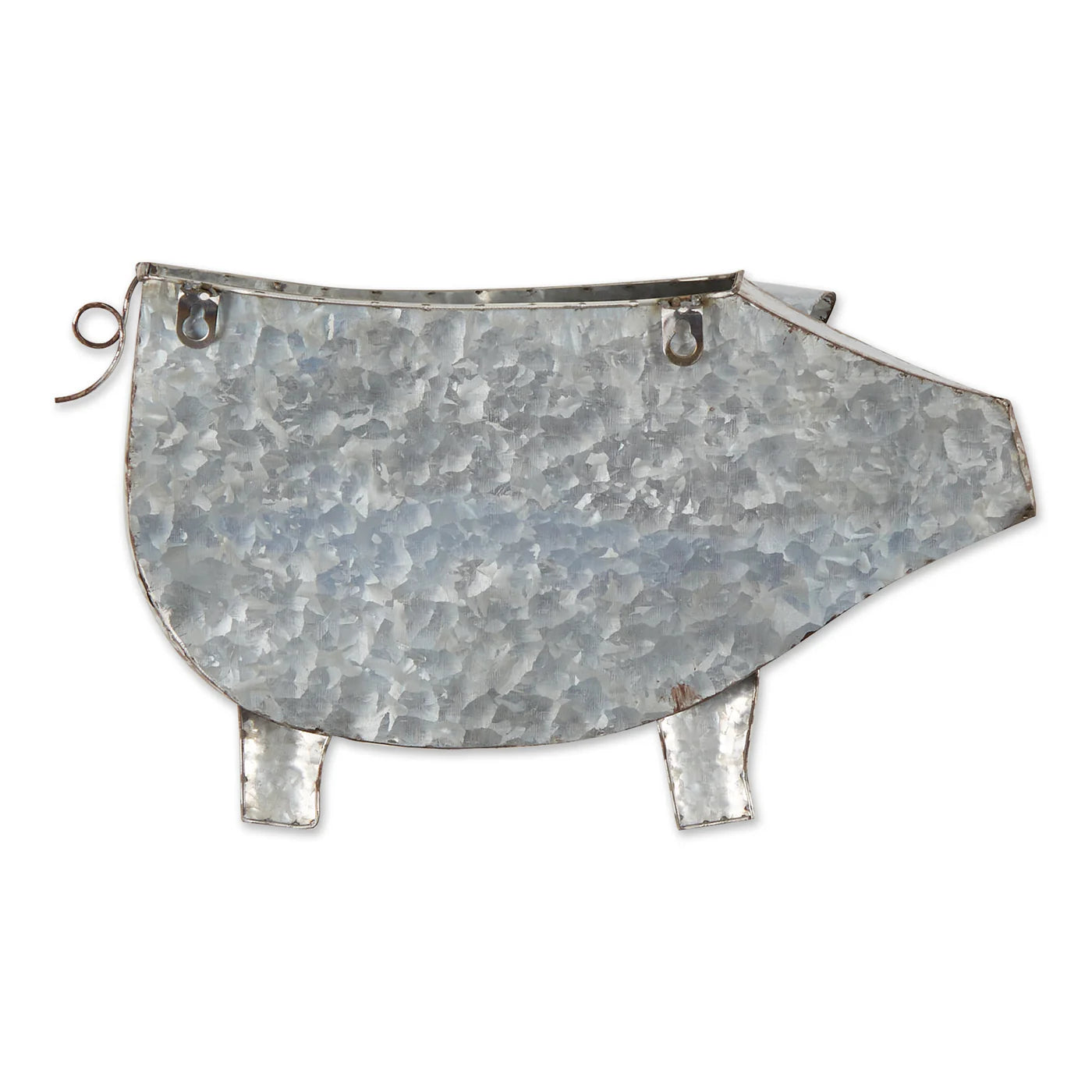 Pig Galvanized Wall Planter