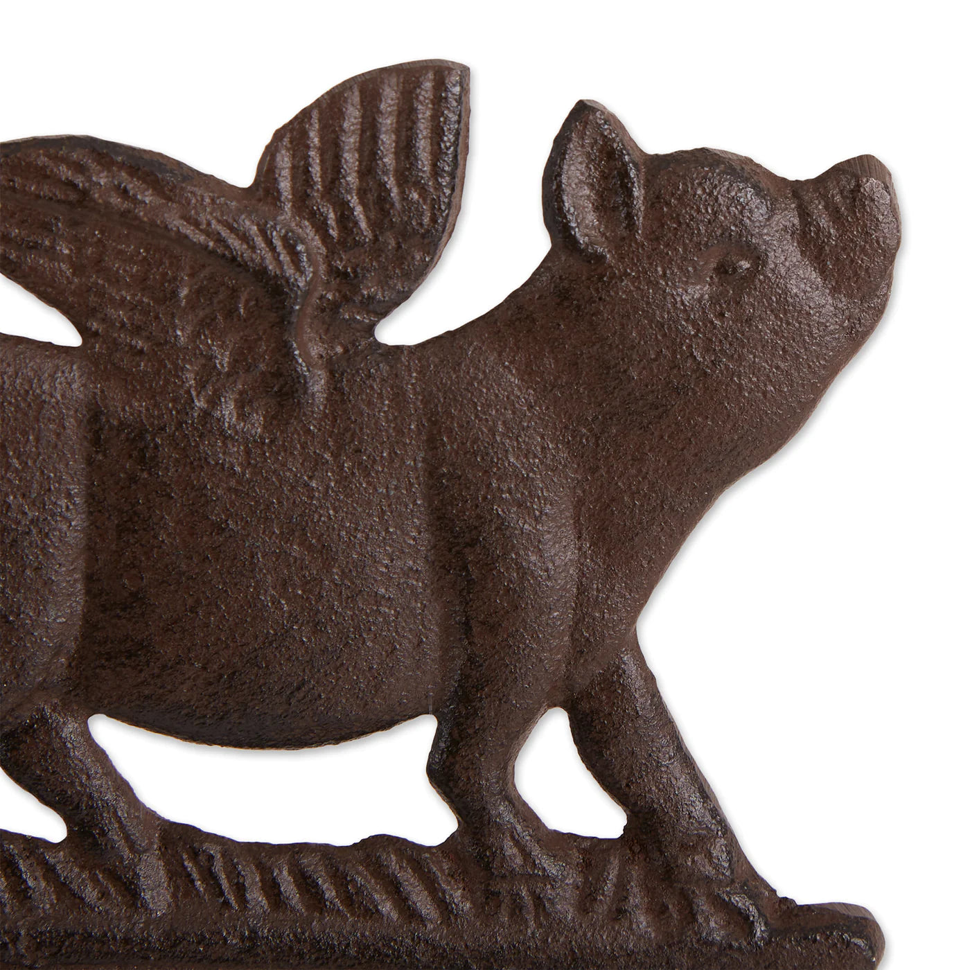 Pig with Wings Cast Iron Bell