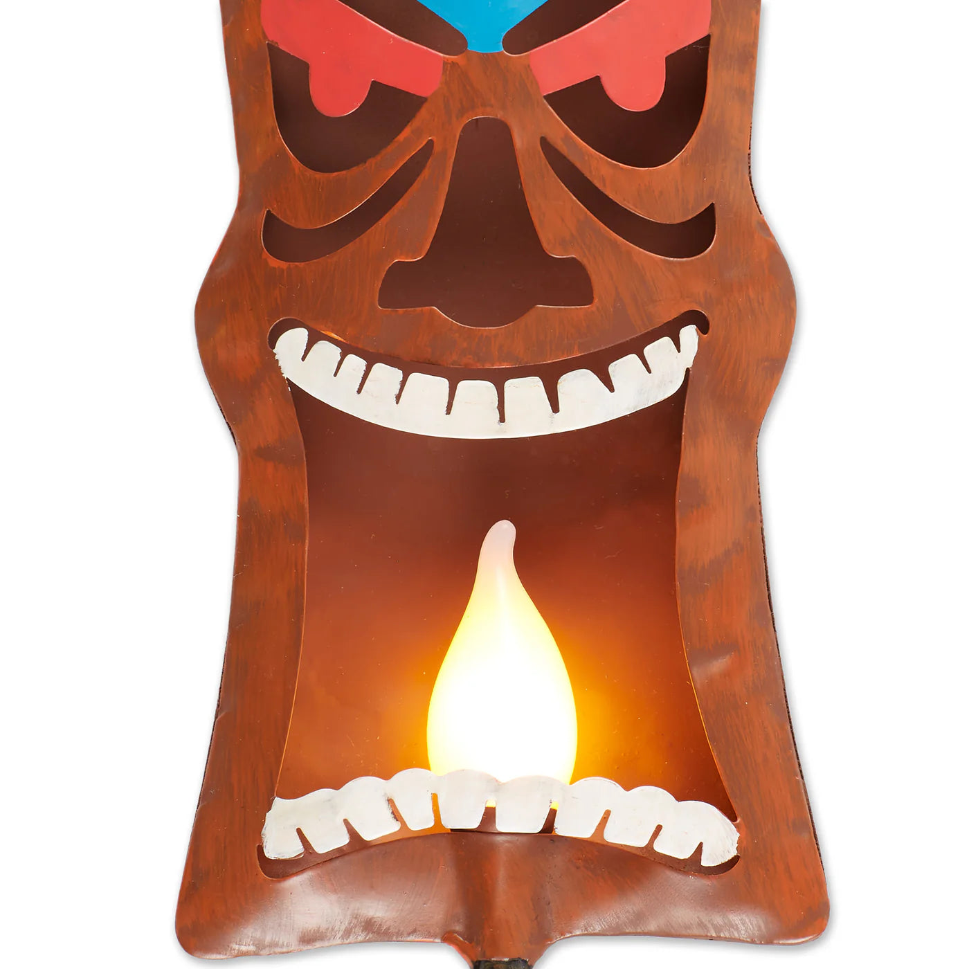 Iron Tiki-Auaha Solar Garden Stake