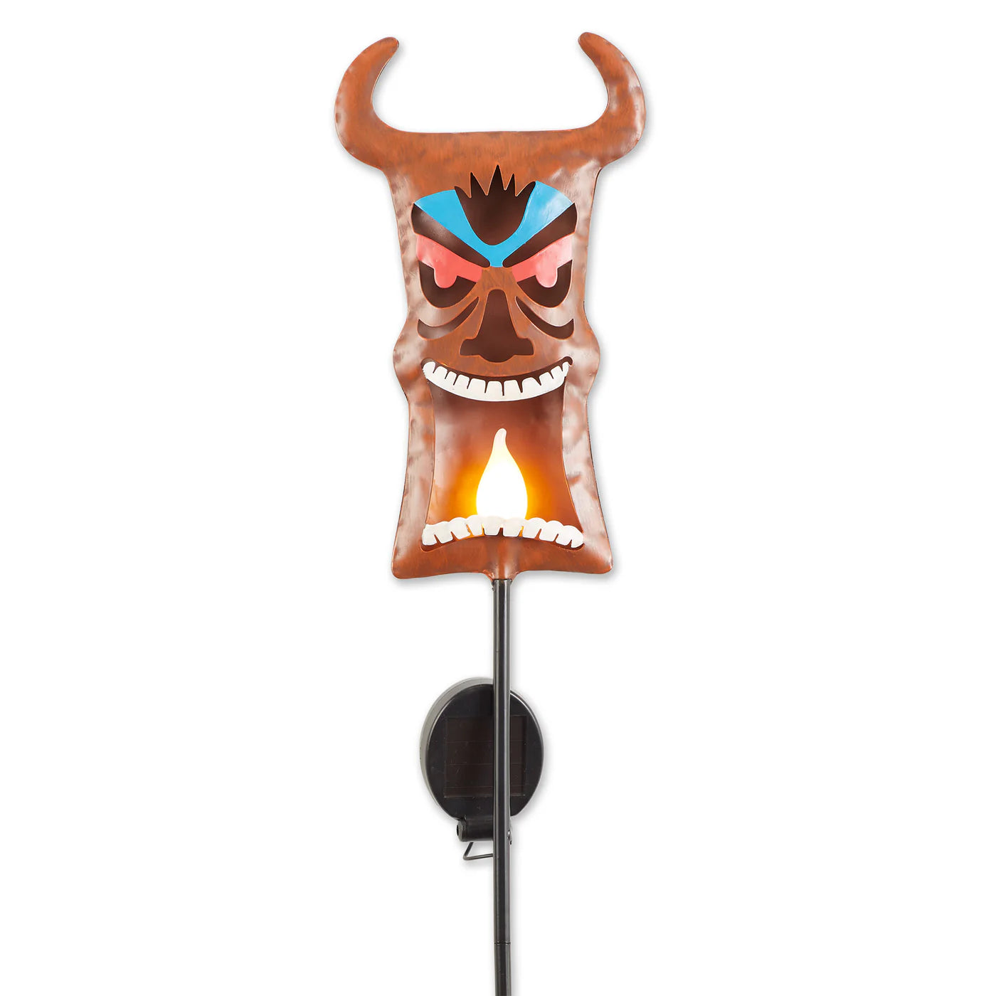 Iron Tiki-Auaha Solar Garden Stake