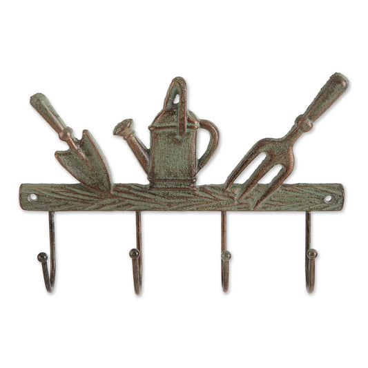 Cast Iron Garden Tools Wall Hook