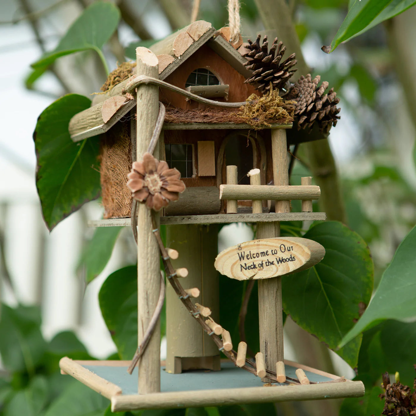 Tree House Bird Feeder