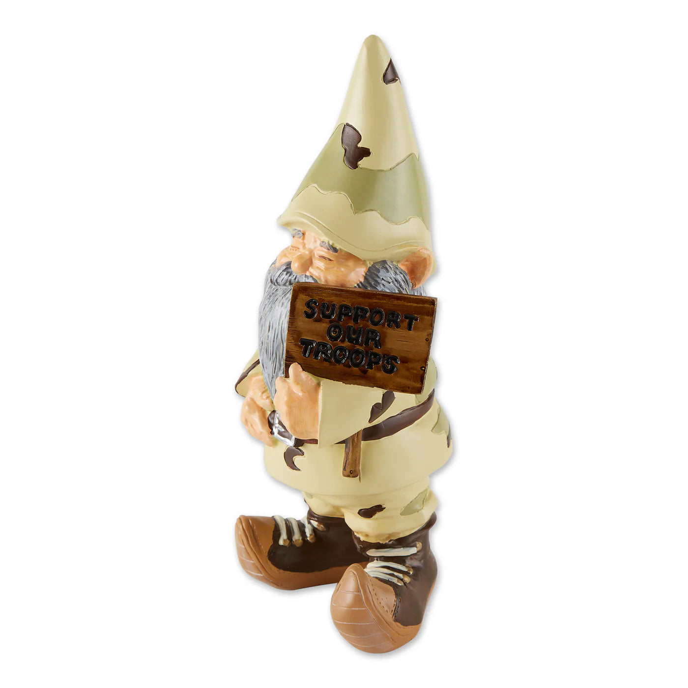 "Support Our Troops" Gnome Garden Figurine