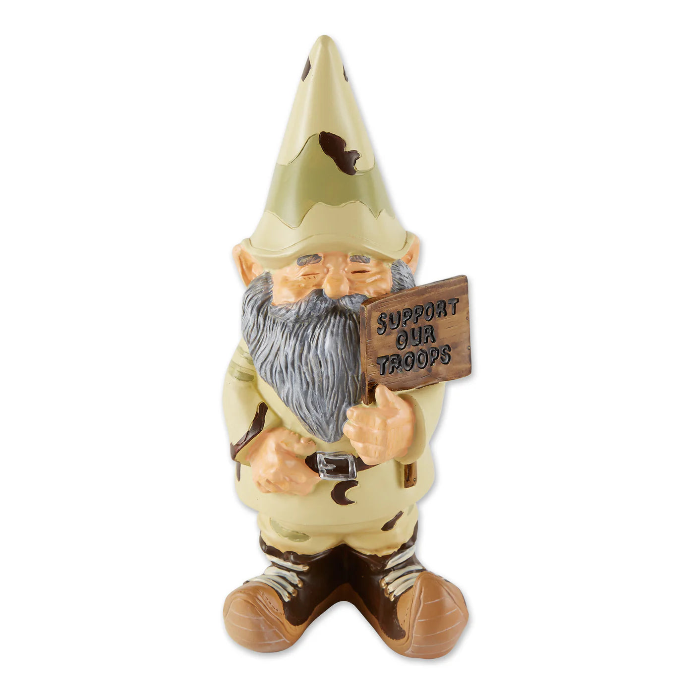 "Support Our Troops" Gnome Garden Figurine